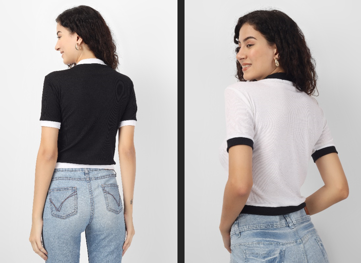 Women's Crop Top Combo(Pack of 2)