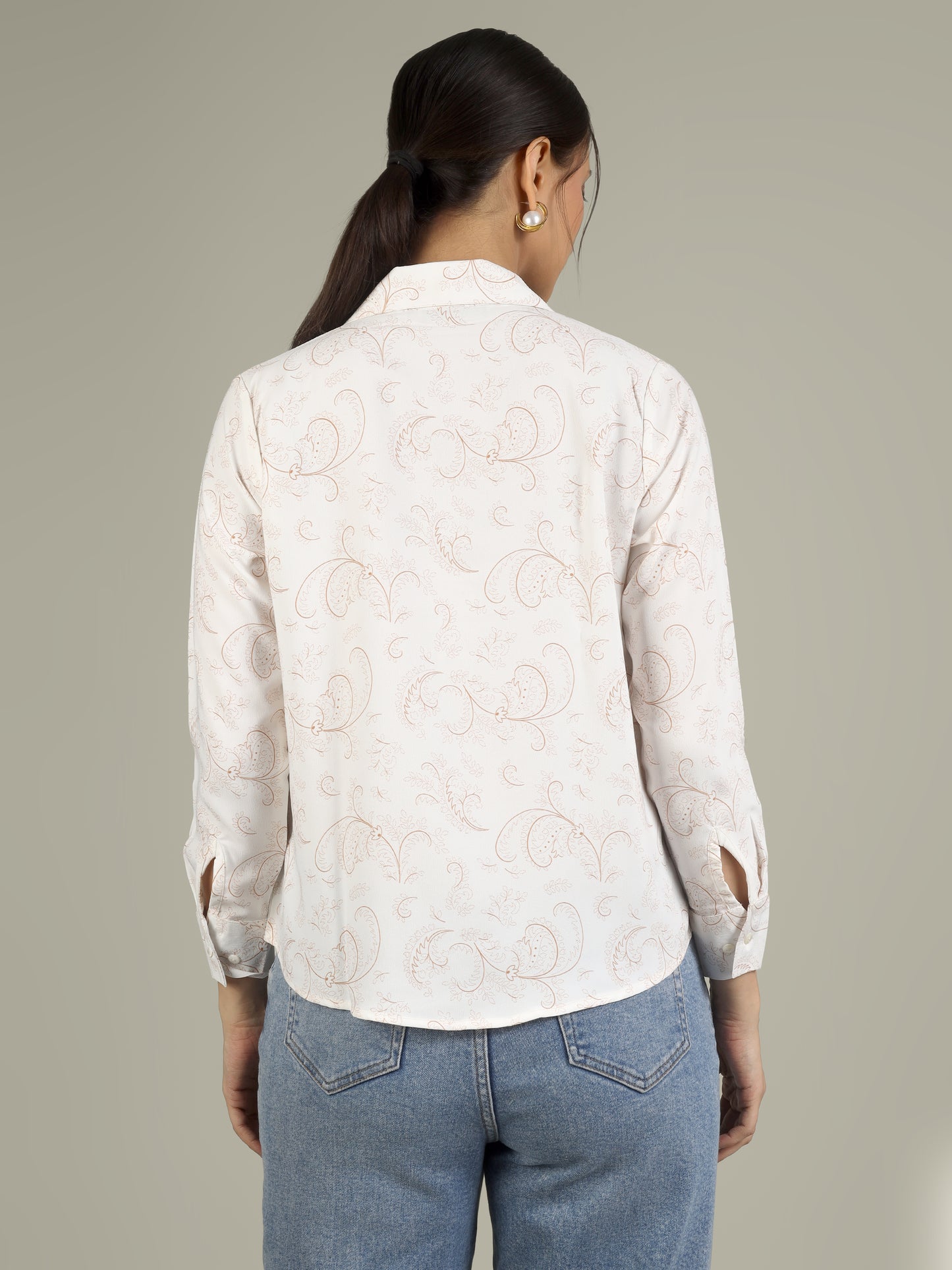 Women Standard Printed Casual Shirt type Top