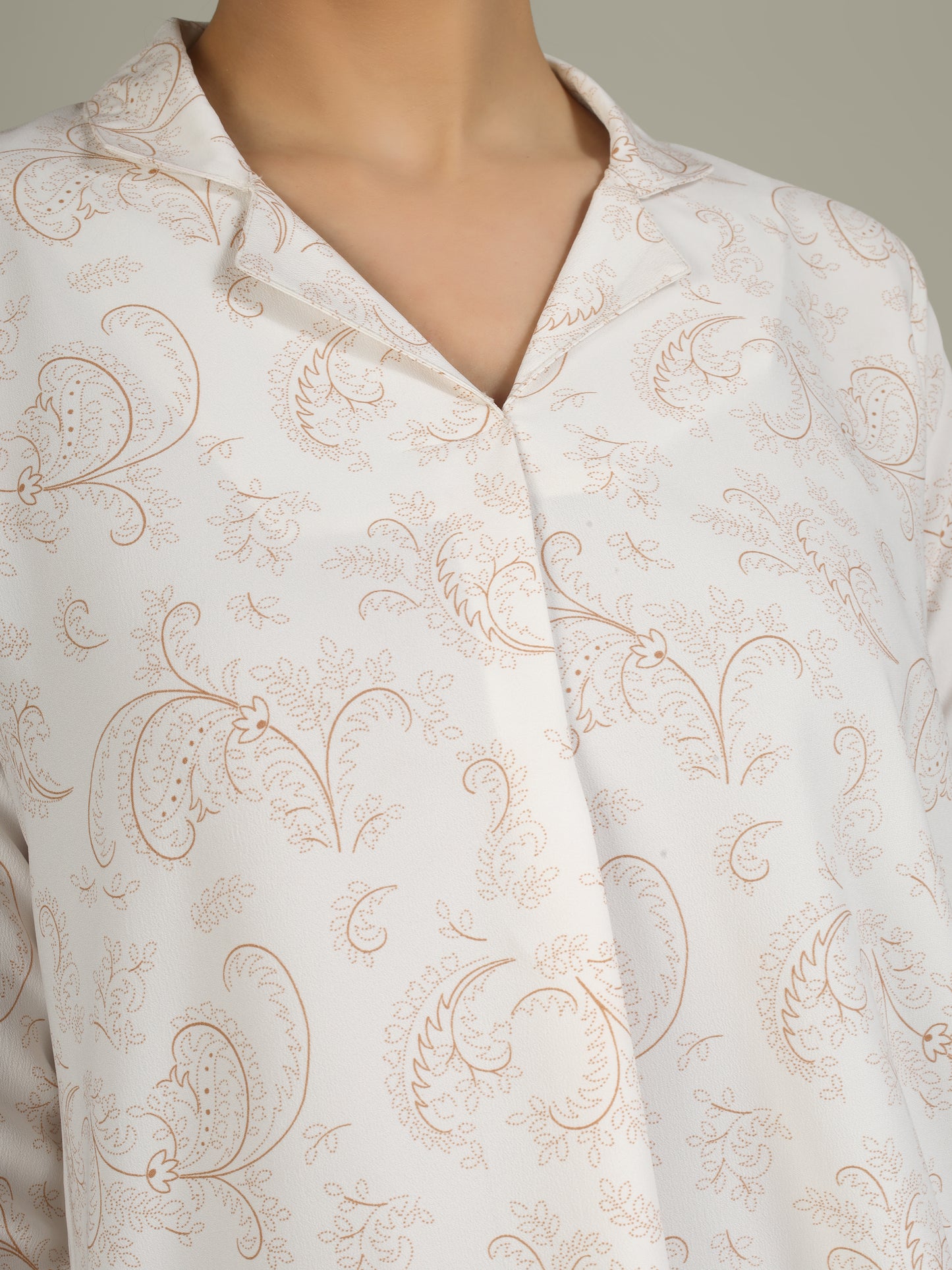 Women Standard Printed Casual Shirt type Top