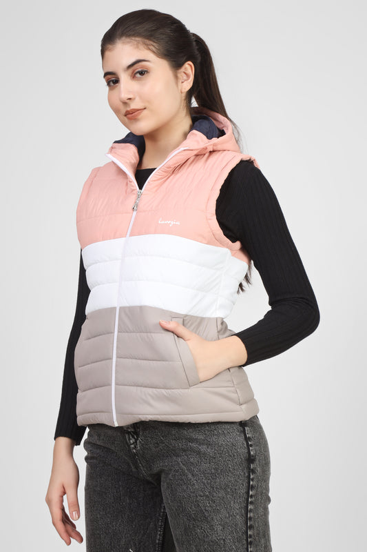Lavozia cut sleeve women jacket