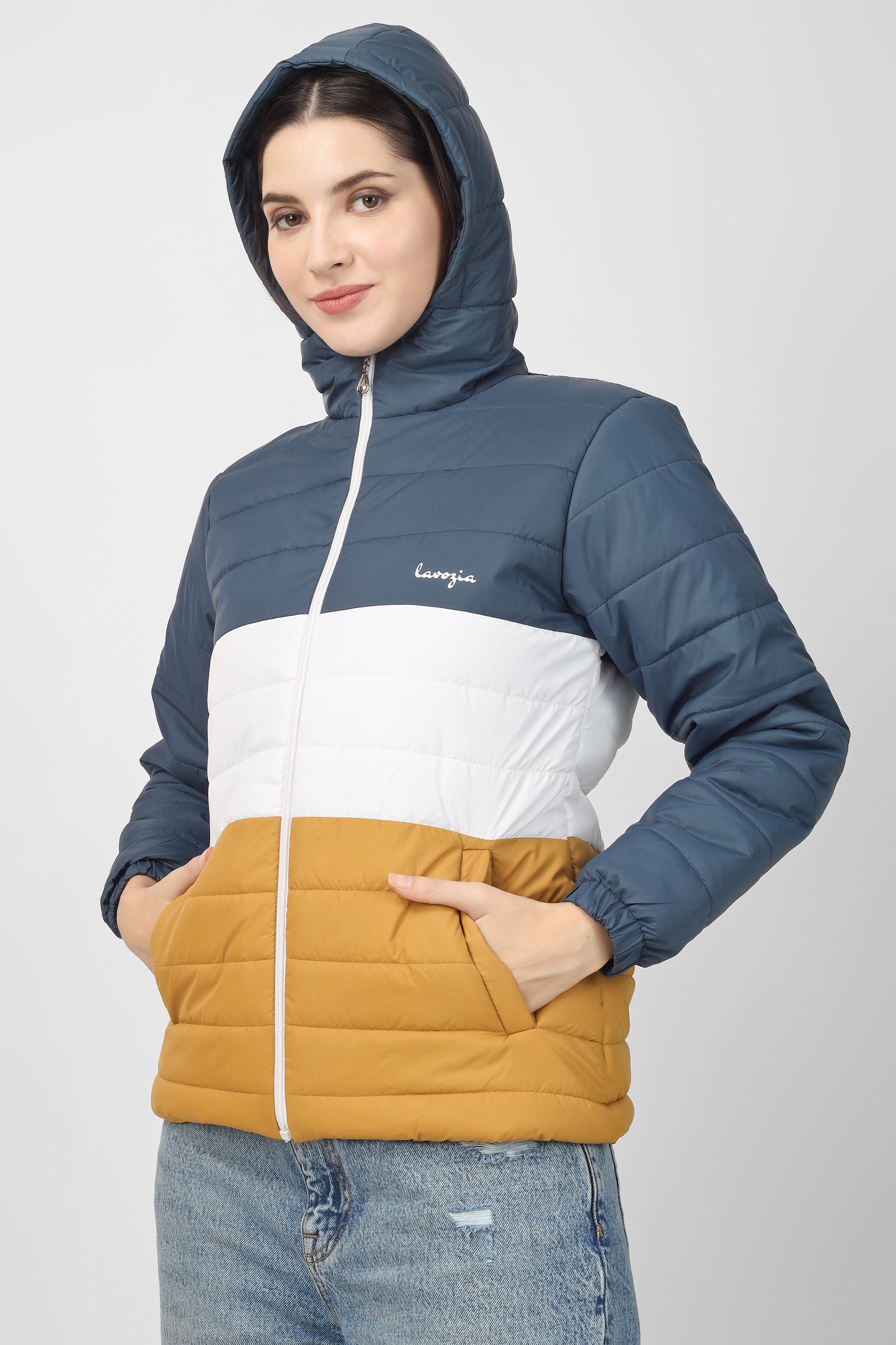 Lavozia Women's Quilted Winter Jacket