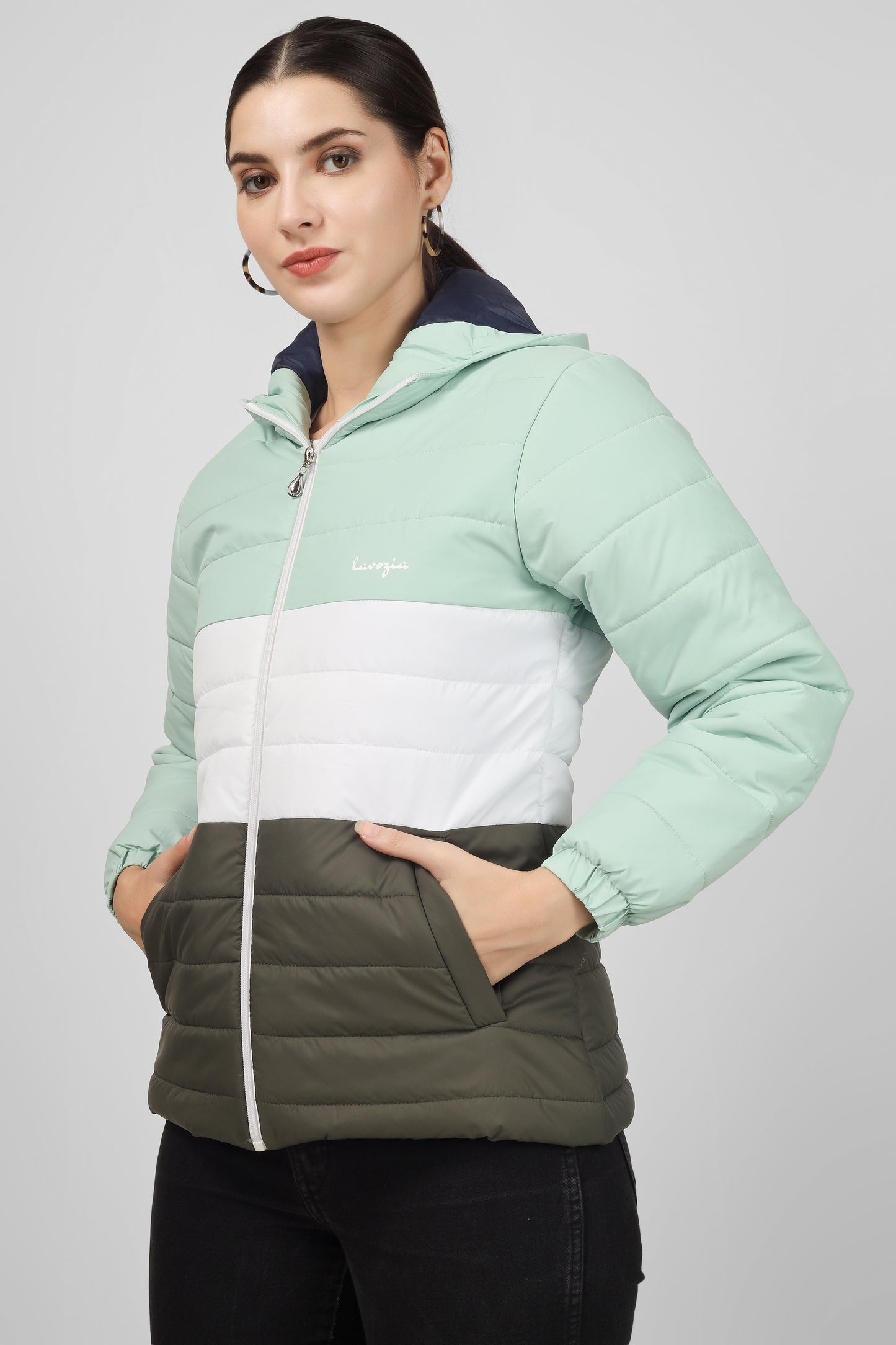 Lavozia Women's Quilted Winter Jacket