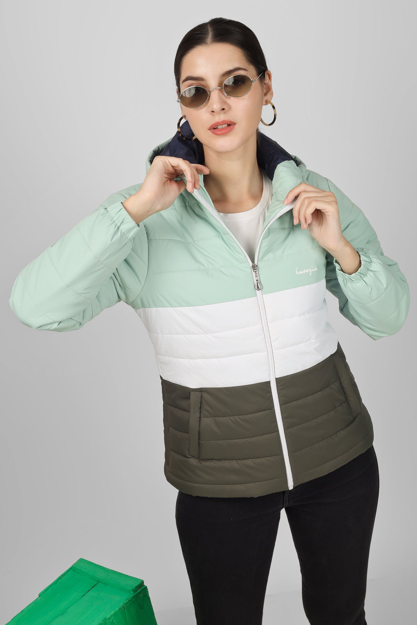 Lavozia Women's Quilted Winter Jacket